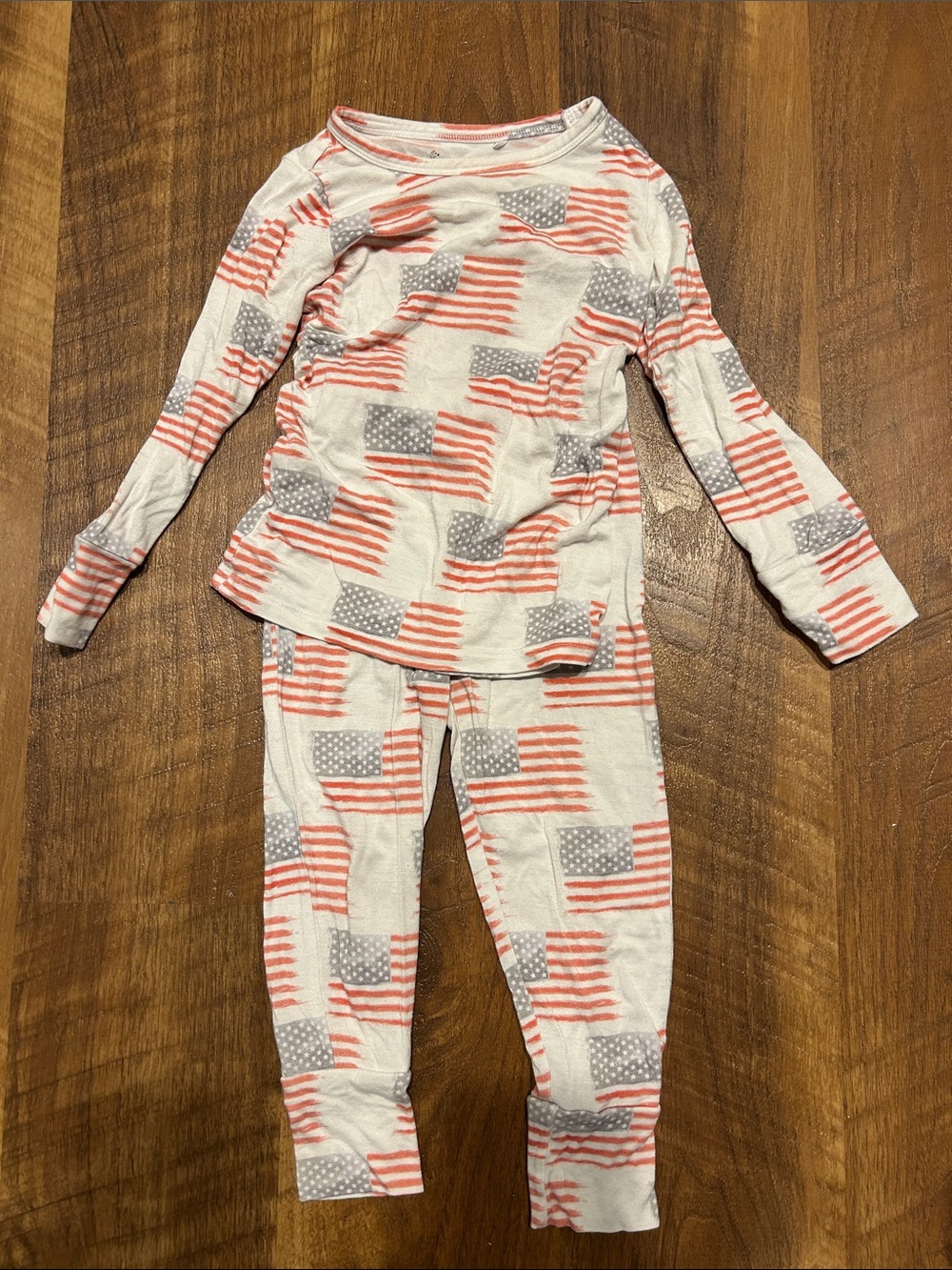 Little Pajama Co USA Flags